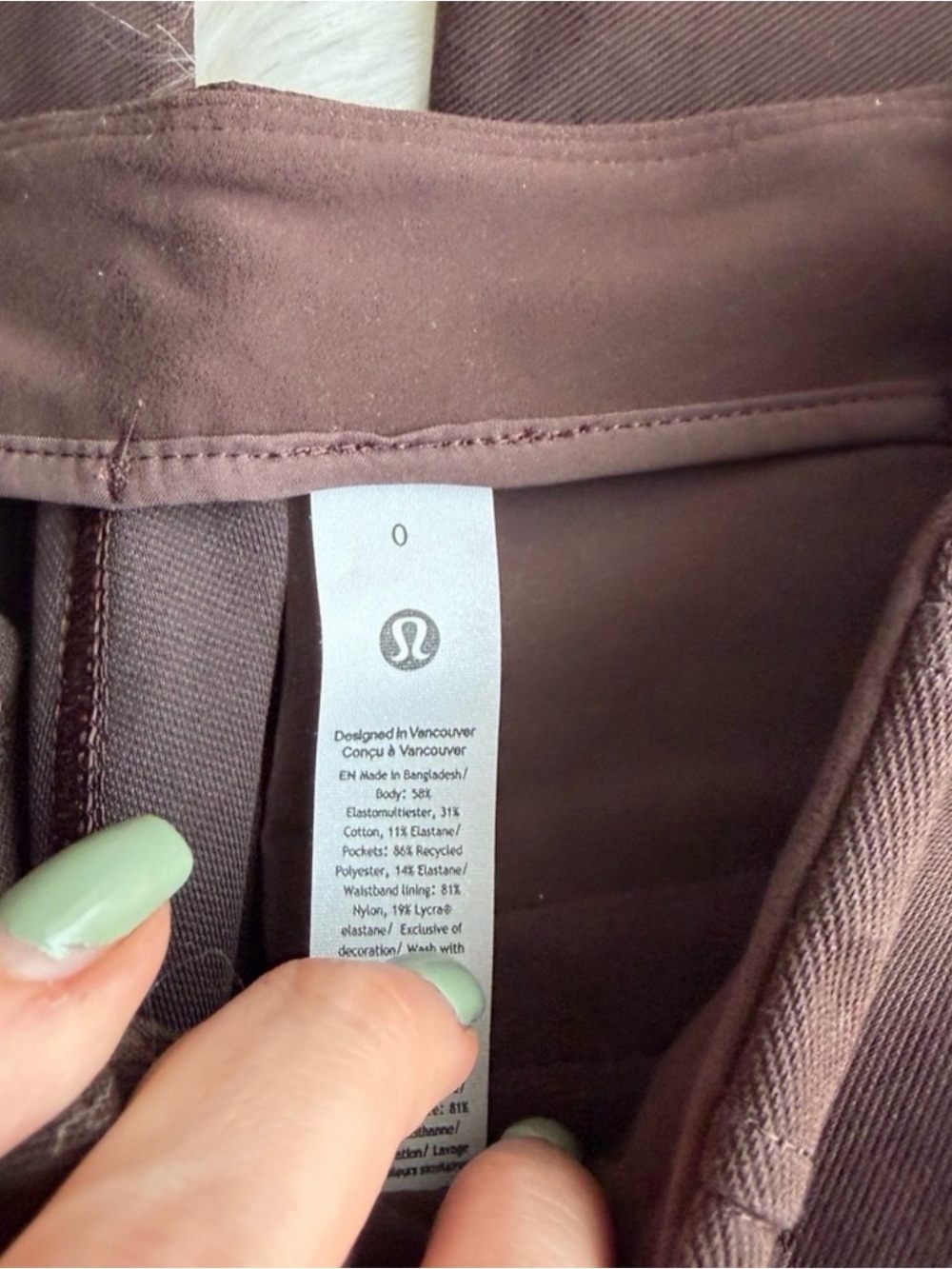 lululemon athletica Wide-Leg Pants — Dark Brown - Picture 4 of 5